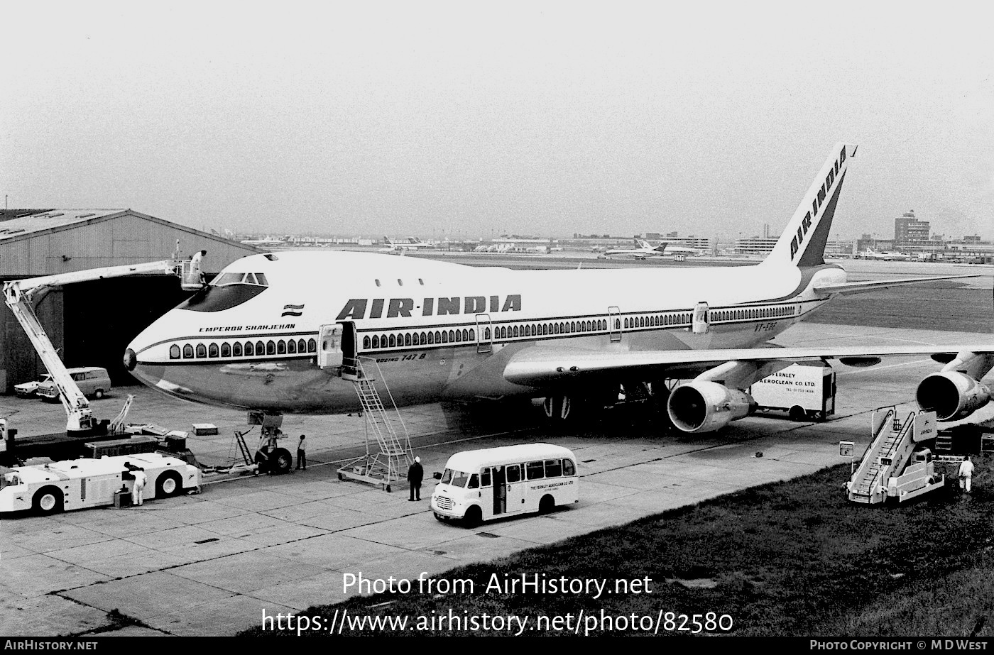 Aircraft Photo of VT-EBE | Boeing 747-237B | Air India | AirHistory.net #82580