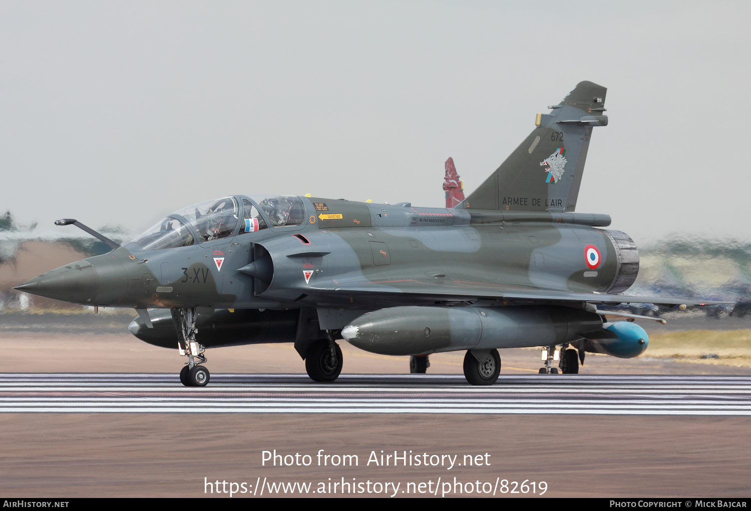 Aircraft Photo of 672 | Dassault Mirage 2000D | France - Air Force | AirHistory.net #82619