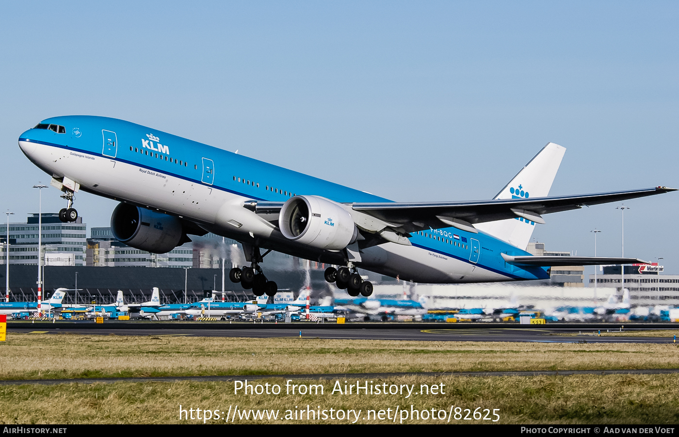 Aircraft Photo of PH-BQG | Boeing 777-206/ER | KLM - Royal Dutch Airlines | AirHistory.net #82625