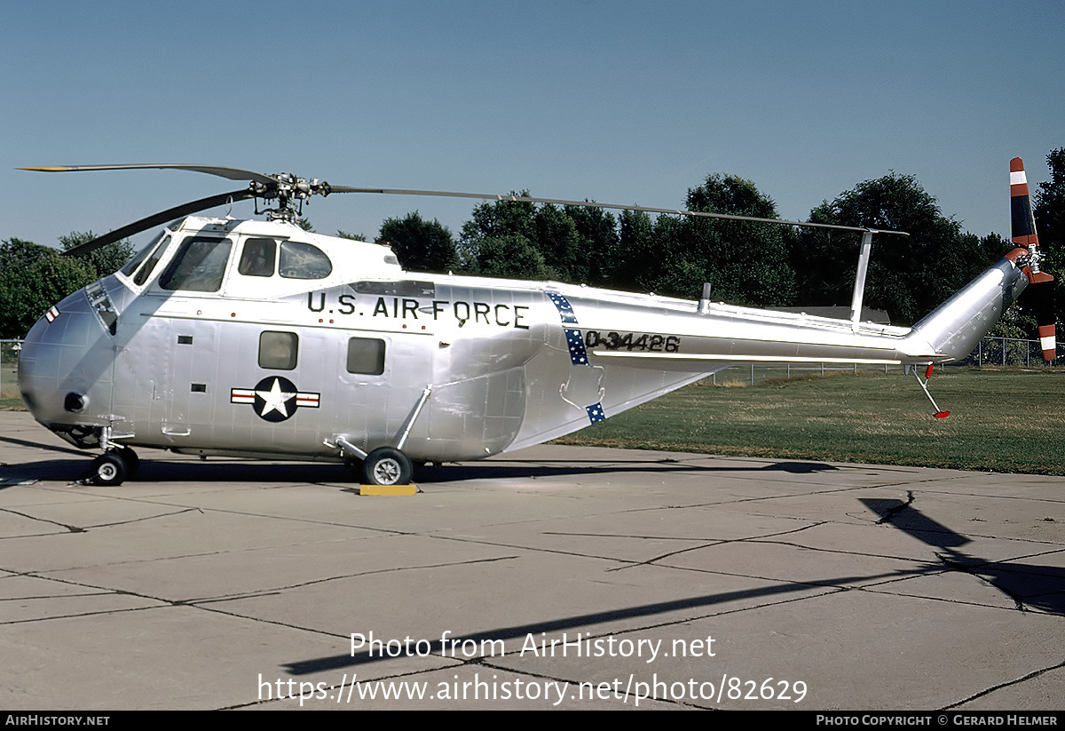 Aircraft Photo of 53-4426 / 0-34426 | Sikorsky H-19B Chickasaw (S-55D) | USA - Air Force | AirHistory.net #82629