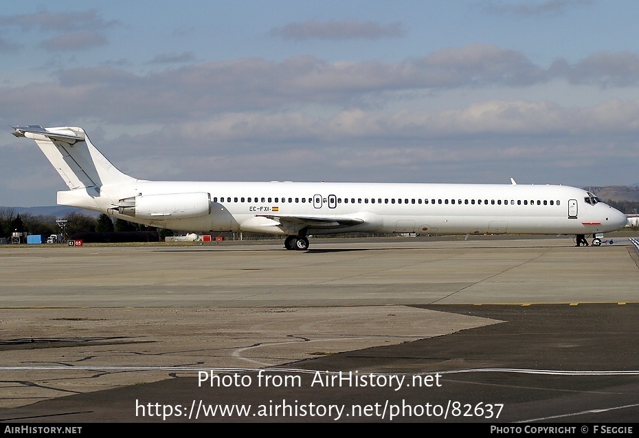 Aircraft Photo of EC-FXI | McDonnell Douglas MD-83 (DC-9-83) | Spanair | AirHistory.net #82637