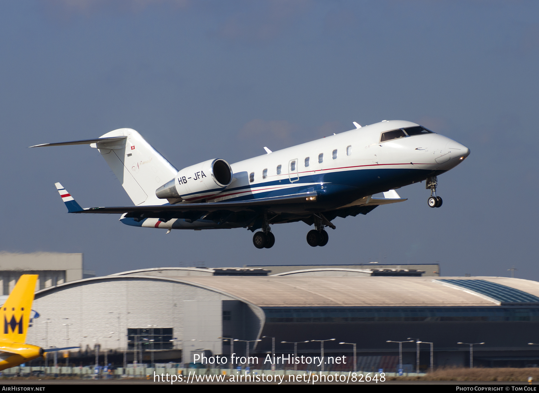 Aircraft Photo of HB-JFA | Bombardier Challenger 605 (CL-600-2B16) | AirHistory.net #82648