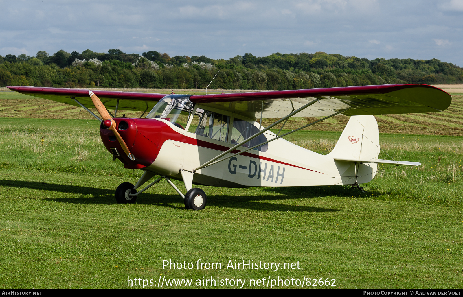 Aircraft Photo of G-DHAH | Aeronca 7BCM Champion | AirHistory.net #82662