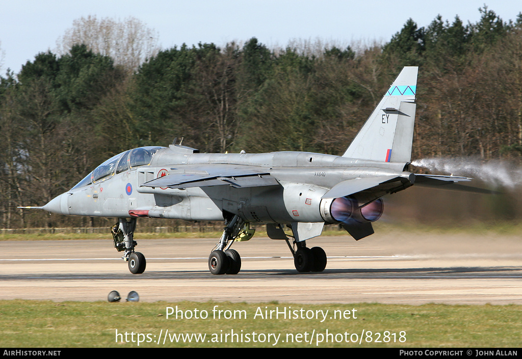 Aircraft Photo of XX840 | Sepecat Jaguar T4 | UK - Air Force | AirHistory.net #82818