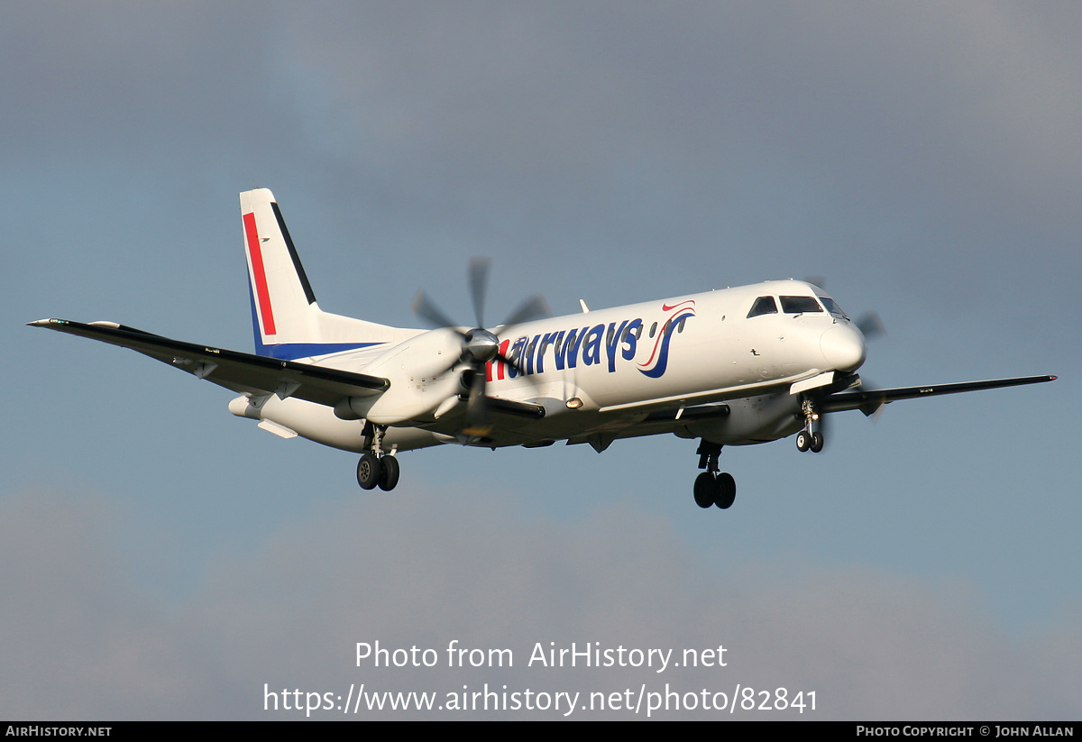 Aircraft Photo of G-CDEB | Saab 2000 | Eastern Airways | AirHistory.net #82841