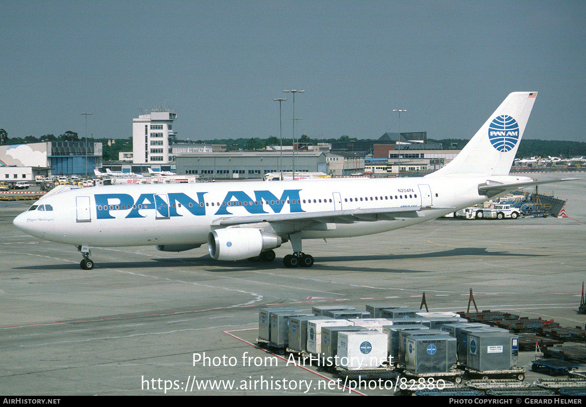 Aircraft Photo of N204PA | Airbus A300B4-203 | Pan American World Airways - Pan Am | AirHistory.net #82880