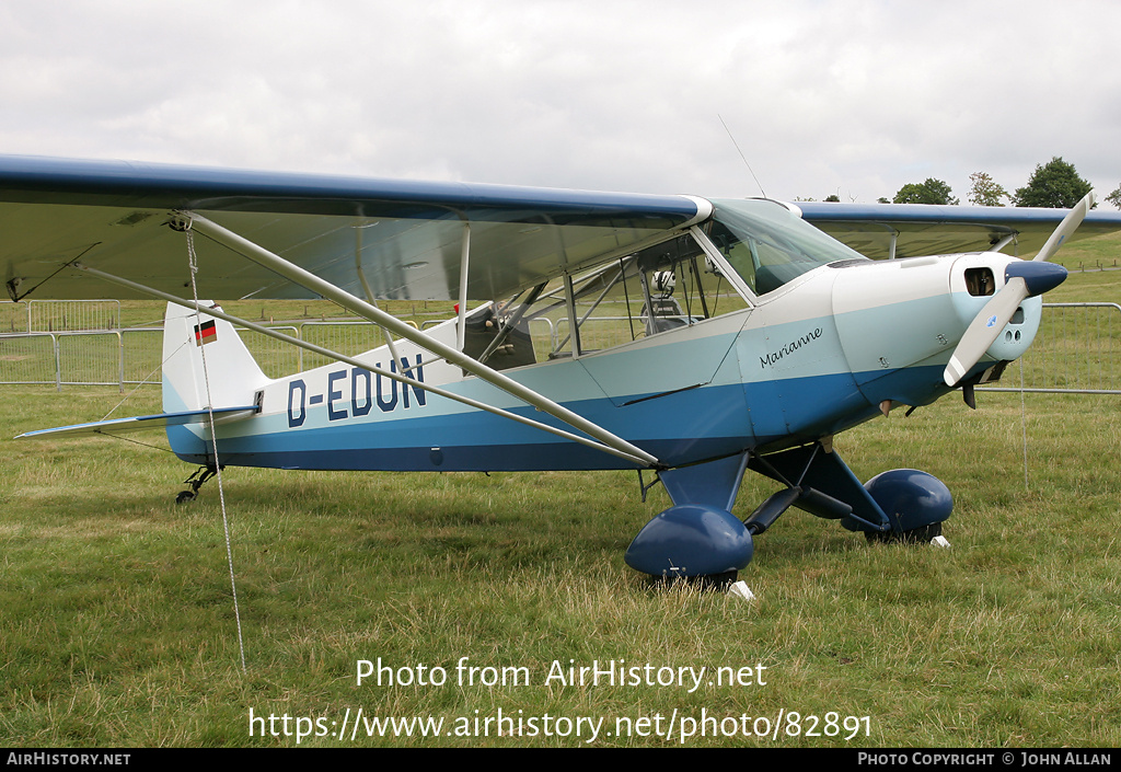 Aircraft Photo of D-EDUN | Piper PA-18-95 Super Cub | AirHistory.net #82891