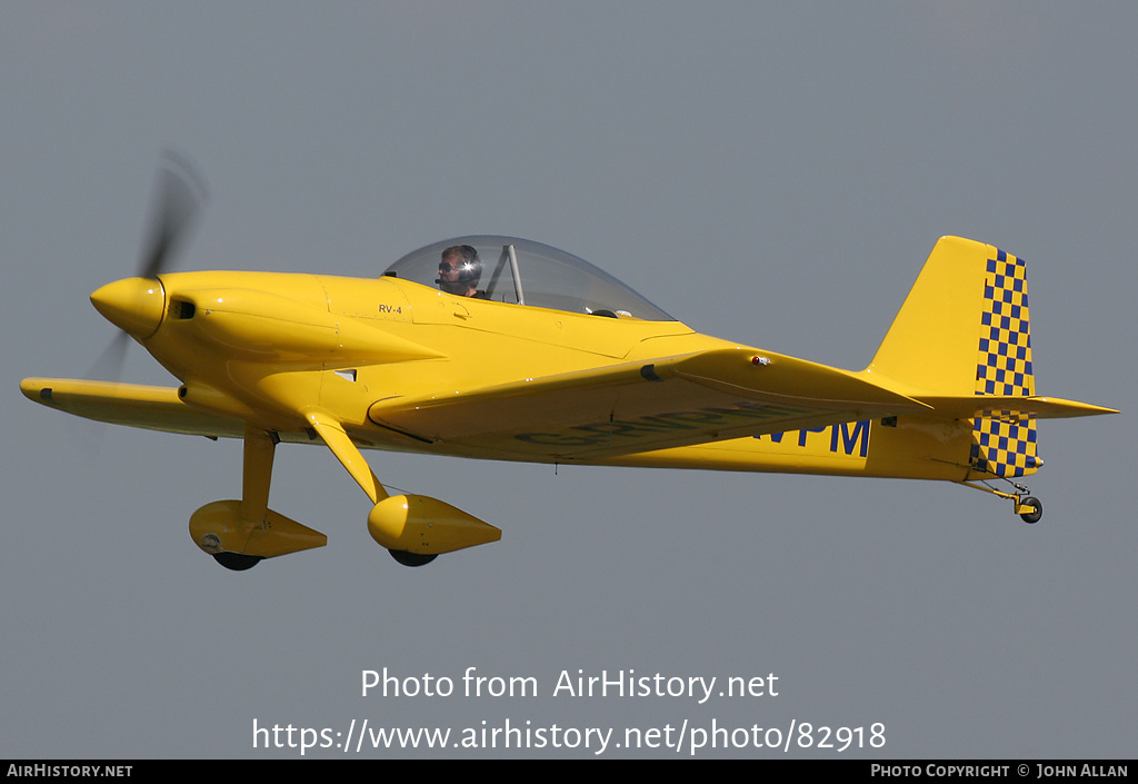 Aircraft Photo of G-RVPM | Van's RV-4 | AirHistory.net #82918