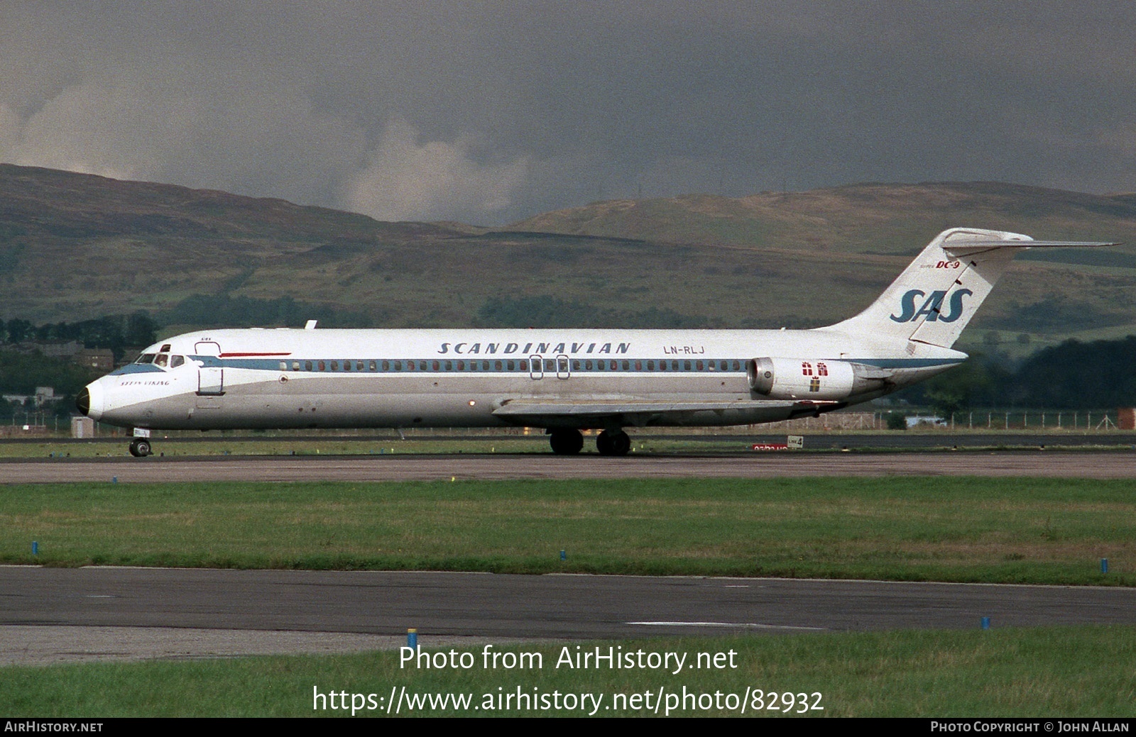 Aircraft Photo of LN-RLJ | McDonnell Douglas DC-9-41 | Scandinavian Airlines - SAS | AirHistory.net #82932