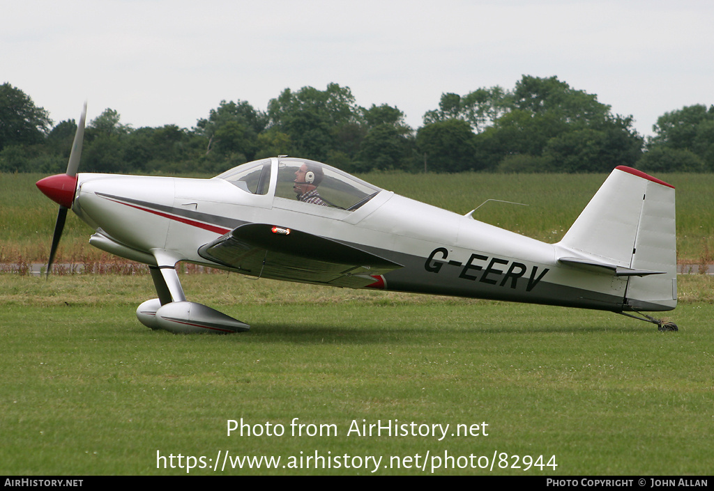 Aircraft Photo of G-EERV | Van's RV-6 | AirHistory.net #82944