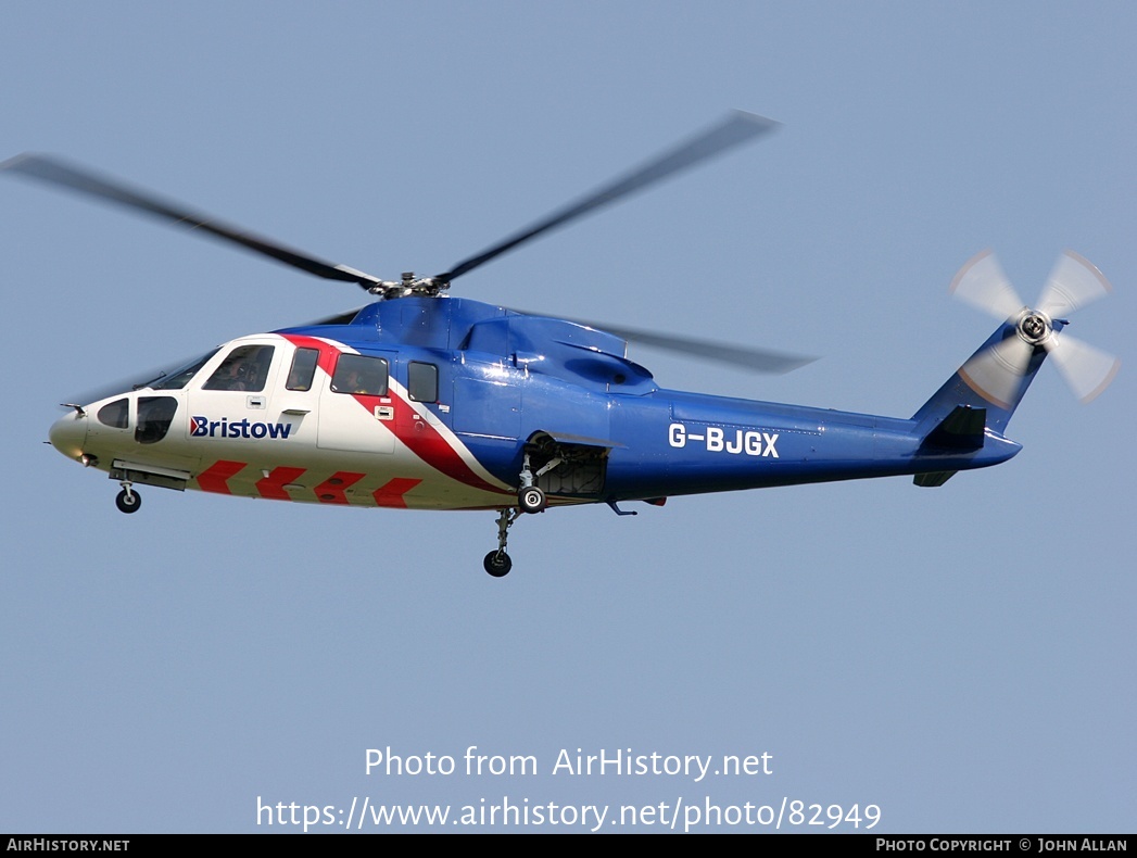 Aircraft Photo of G-BJGX | Sikorsky S-76A+ | Bristow Helicopters | AirHistory.net #82949