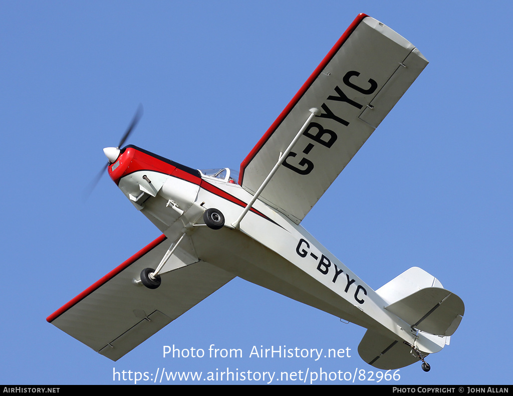 Aircraft Photo of G-BYYC | HAPI Cygnet SF-2A | AirHistory.net #82966