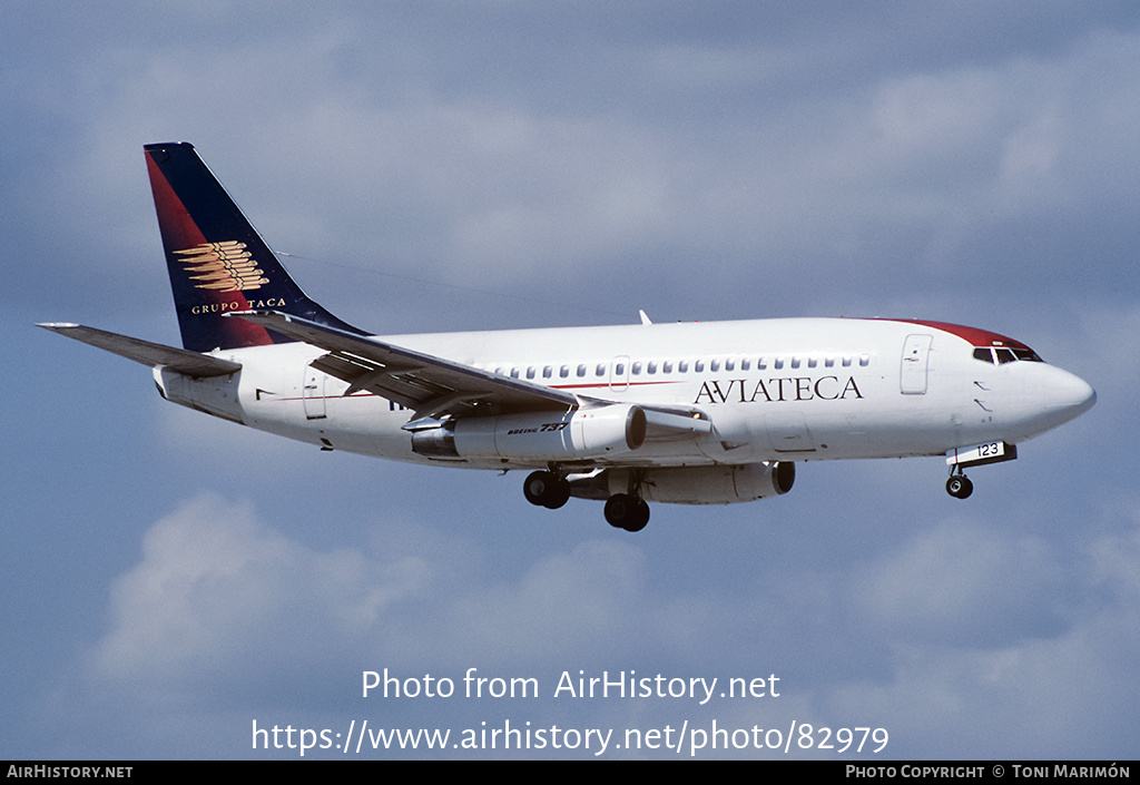 Aircraft Photo of N123GU | Boeing 737-2H6/Adv | Aviateca | AirHistory.net #82979