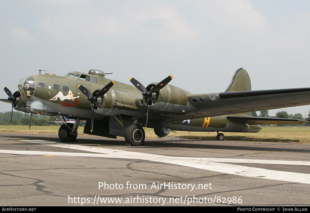 Aircraft Photo Of G-BEDF / 124485 | Boeing B-17G Flying Fortress | USA ...