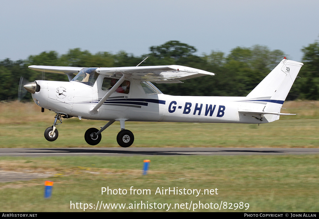 Aircraft Photo of G-BHWB | Reims F152 | AirHistory.net #82989