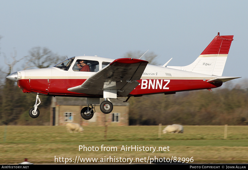 Aircraft Photo of G-BNNZ | Piper PA-28-161 Warrior II | AirHistory.net #82996