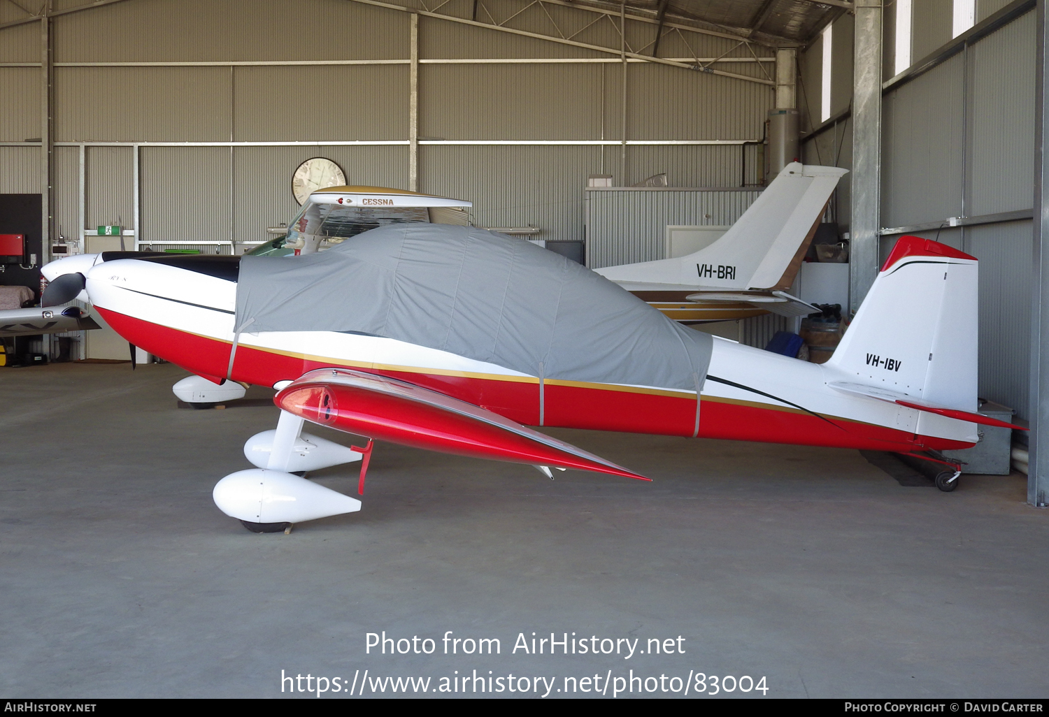 Aircraft Photo of VH-IBV | Van's RV-8 | AirHistory.net #83004