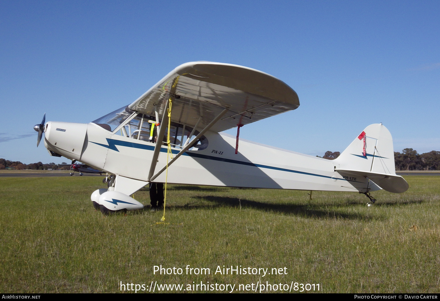 Aircraft Photo of VH-LTE | Piper PA-11 Cub Special | AirHistory.net #83011