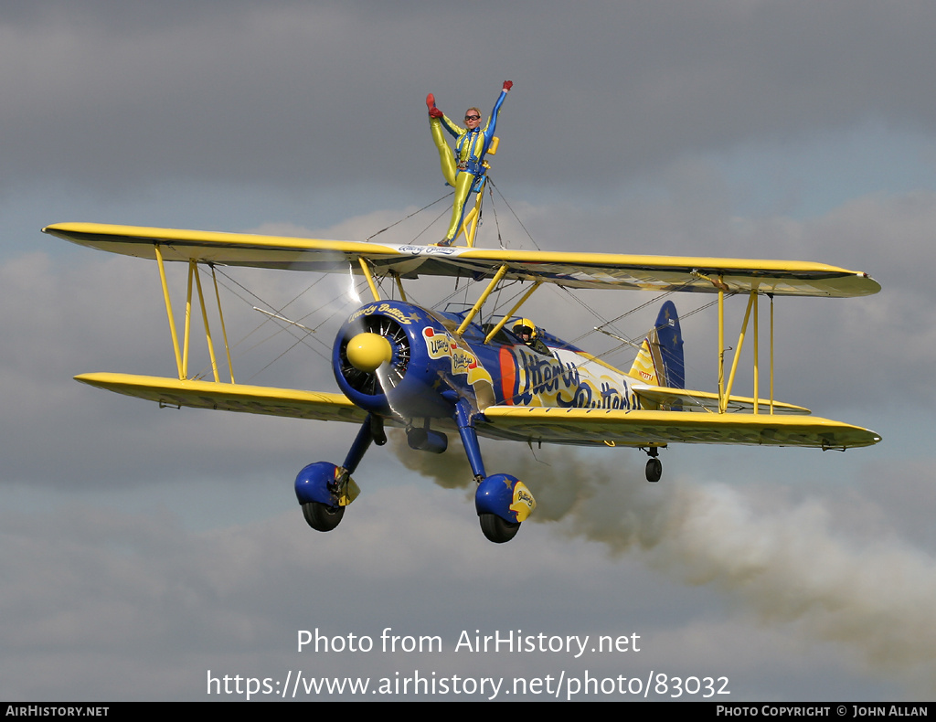 Aircraft Photo of N707TJ | Stearman N2S-1/R985 Kaydet (A75N1) | AirHistory.net #83032