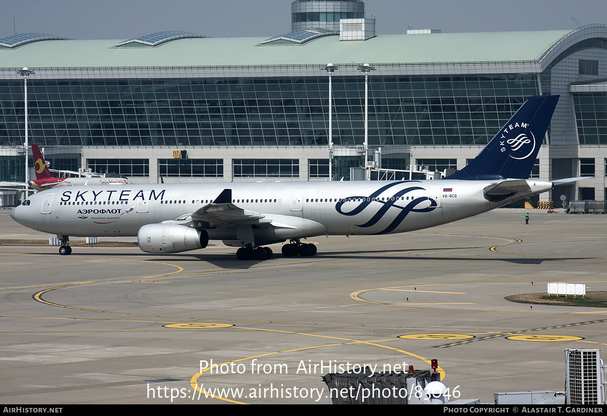 Aircraft Photo of VQ-BCQ | Airbus A330-343 | Aeroflot - Russian Airlines | AirHistory.net #83046