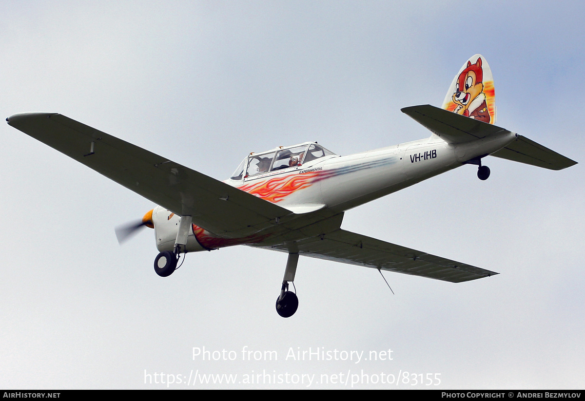 Aircraft Photo of VH-IHB | De Havilland DHC-1 Chipmunk Mk22 | AirHistory.net #83155