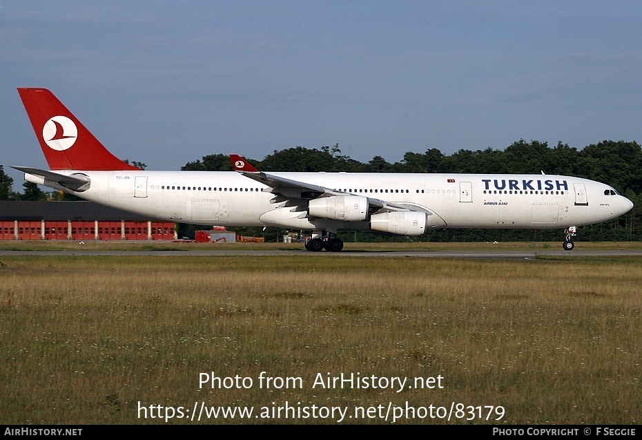 Aircraft Photo of TC-JDL | Airbus A340-311 | Turkish Airlines | AirHistory.net #83179