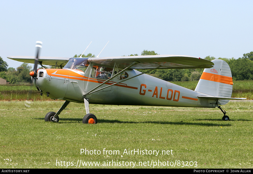 Aircraft Photo of G-ALOD | Cessna 140 | AirHistory.net #83203