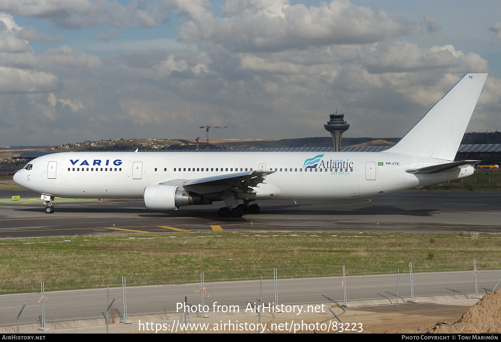 Aircraft Photo of PP-VTE | Boeing 767-3Y0/ER | Varig | AirHistory.net #83223