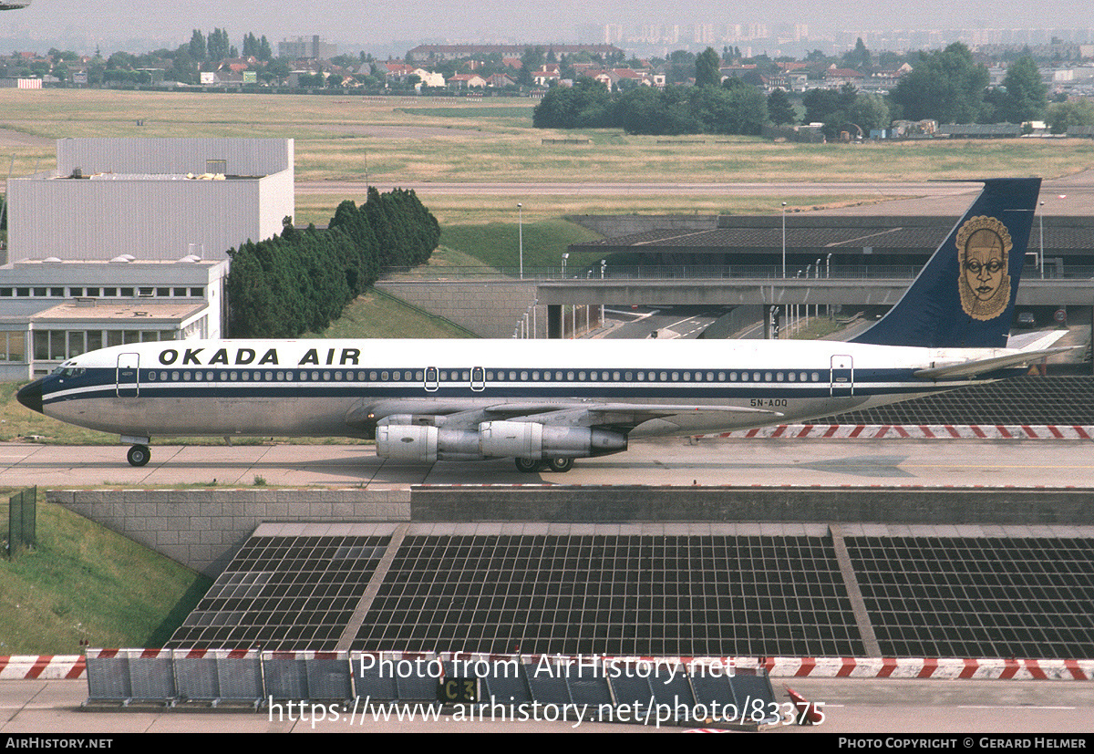 Aircraft Photo of 5N-AOQ | Boeing 707-355C | Okada Air | AirHistory.net #83375