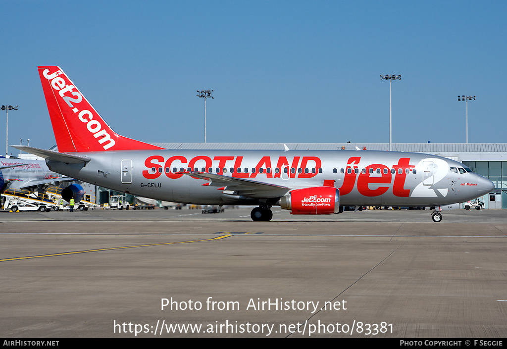 Aircraft Photo of G-CELU | Boeing 737-377 | Jet2 | AirHistory.net #83381