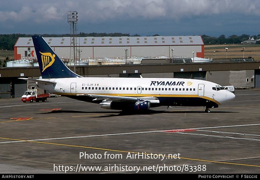 Aircraft Photo of EI-CJH | Boeing 737-204/Adv | Ryanair | AirHistory.net #83388