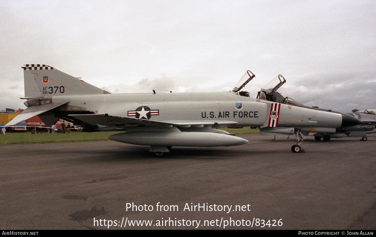 Aircraft Photo of 66-0370 / AF66-370 | McDonnell Douglas F-4E Phantom II | USA - Air Force | AirHistory.net #83426