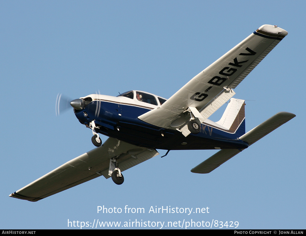 Aircraft Photo of G-BGKV | Piper PA-28R-201 Cherokee Arrow III | AirHistory.net #83429