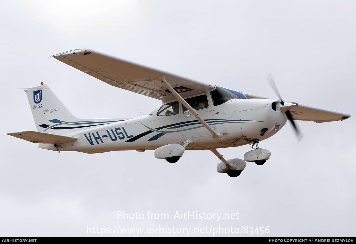 Aircraft Photo of VH-USL | Cessna 172S Skyhawk SP | UniSA - University of South Australia | AirHistory.net #83456