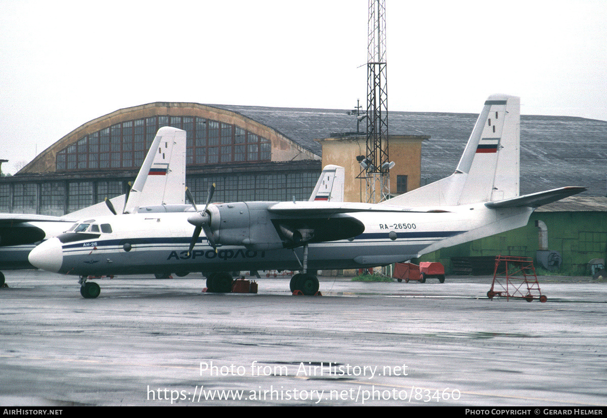 Aircraft Photo of RA-26500 | Antonov An-26 | Aeroflot | AirHistory.net #83460