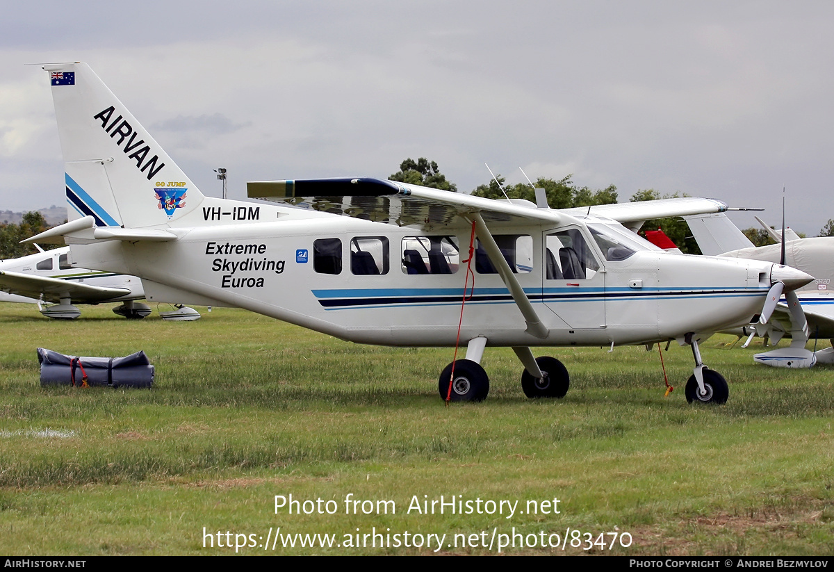 Aircraft Photo of VH-IDM | Gippsland GA8-TC320 Airvan | Extreme Skydiving Euroa | AirHistory.net #83470