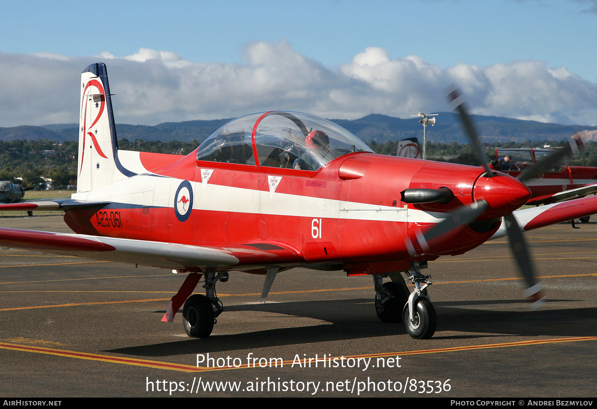 Aircraft Photo of A23-061 | Pilatus PC-9A | Australia - Air Force | AirHistory.net #83536