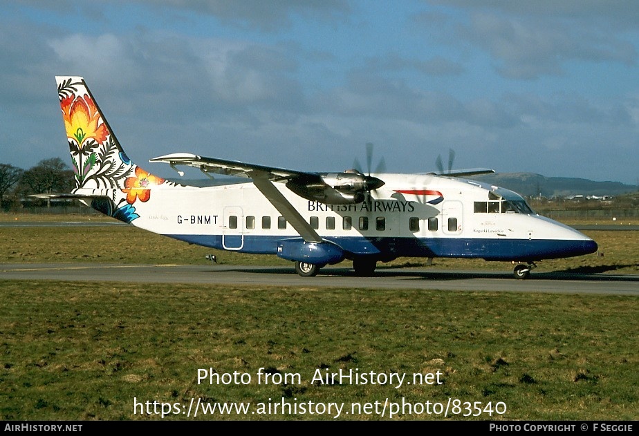 Aircraft Photo of G-BNMT | Short 360-100 | British Airways | AirHistory.net #83540