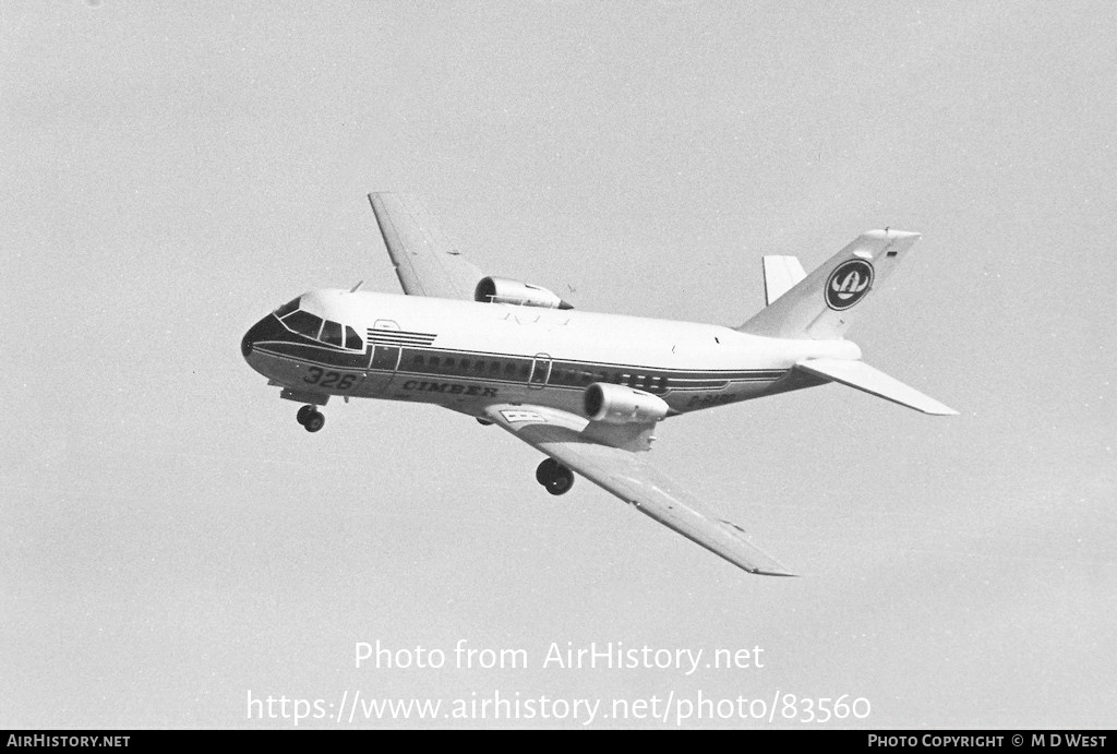 Aircraft Photo of D-BABD | VFW-Fokker VFW-614 | Cimber Air | AirHistory.net #83560