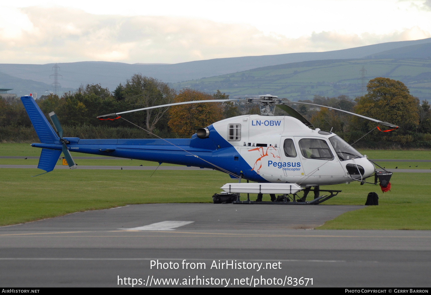 Aircraft Photo of LN-OBW | Aerospatiale AS-355N Ecureuil 2 | Pegasus Helicopter | AirHistory.net #83671