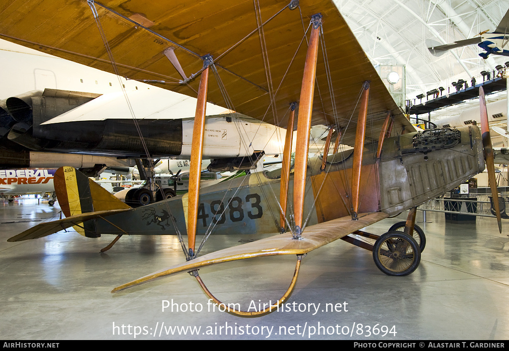 Aircraft Photo of 4983 | Curtiss JN-4D Jenny | USA - Army | AirHistory.net #83694