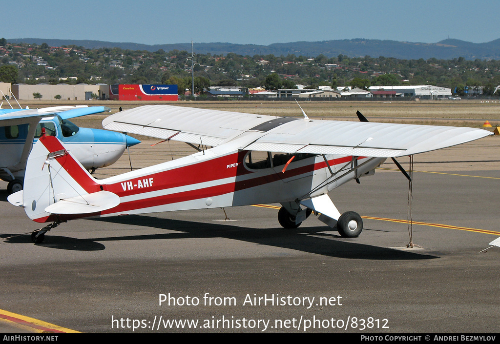 Aircraft Photo of VH-AHF | Piper PA-18-150 Super Cub | AirHistory.net #83812