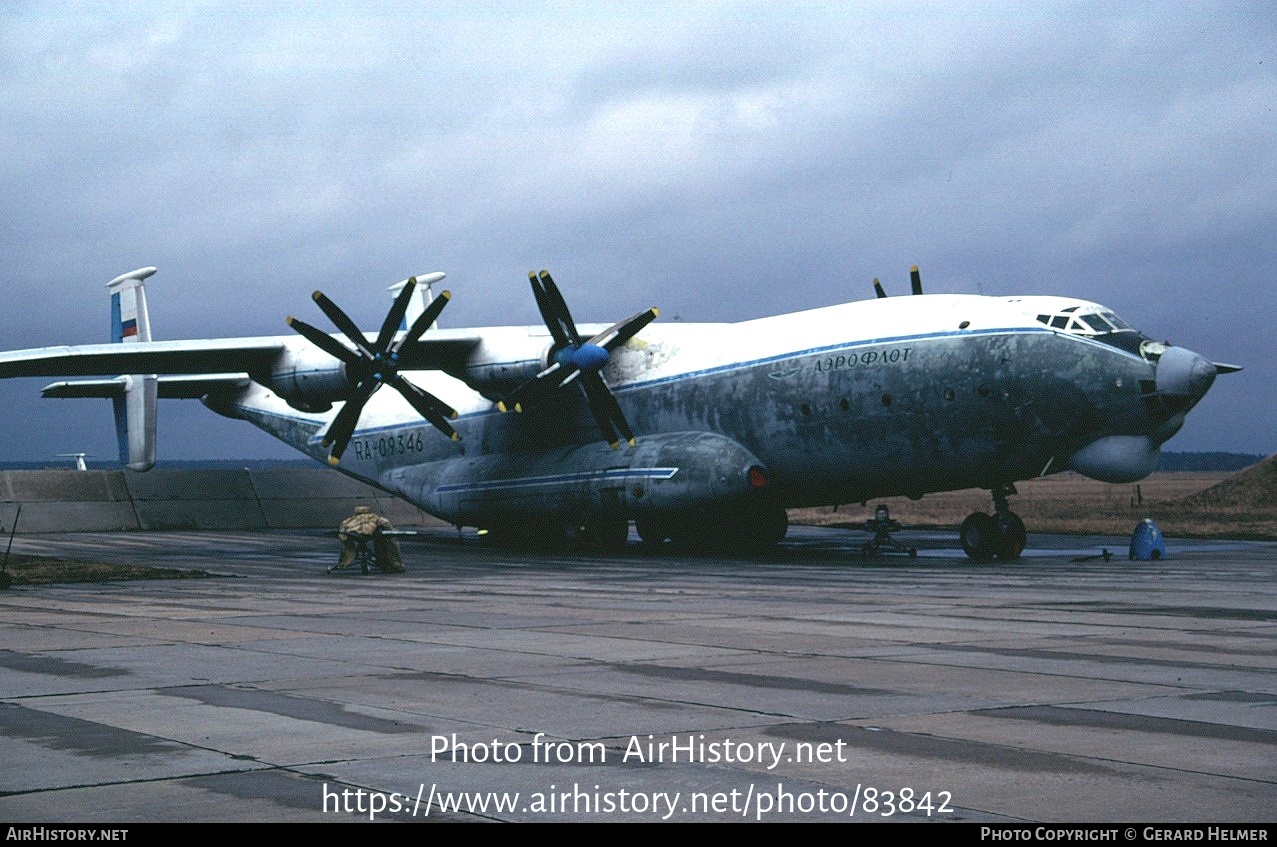 Aircraft Photo of RA-09346 | Antonov An-22 Antei | Aeroflot | AirHistory.net #83842