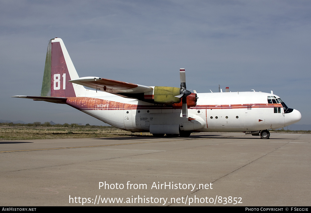 Aircraft Photo of N131FF | Lockheed C-130A Hercules (L-182) | International Air Response | AirHistory.net #83852