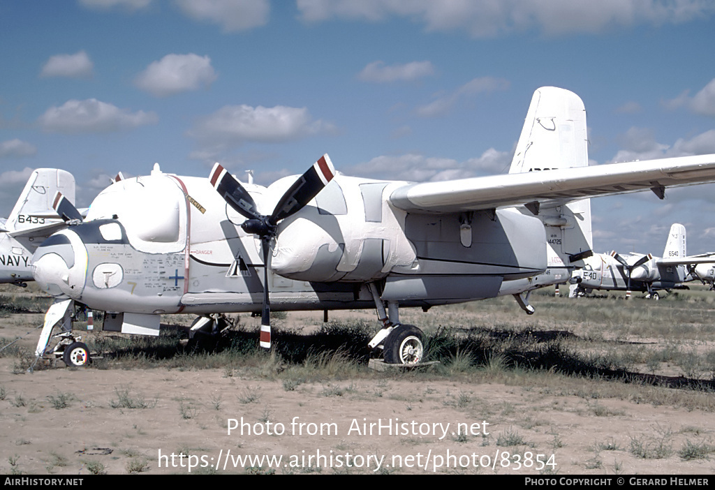 Aircraft Photo of 144725 | Grumman US-2A Tracker | USA - Navy | AirHistory.net #83854