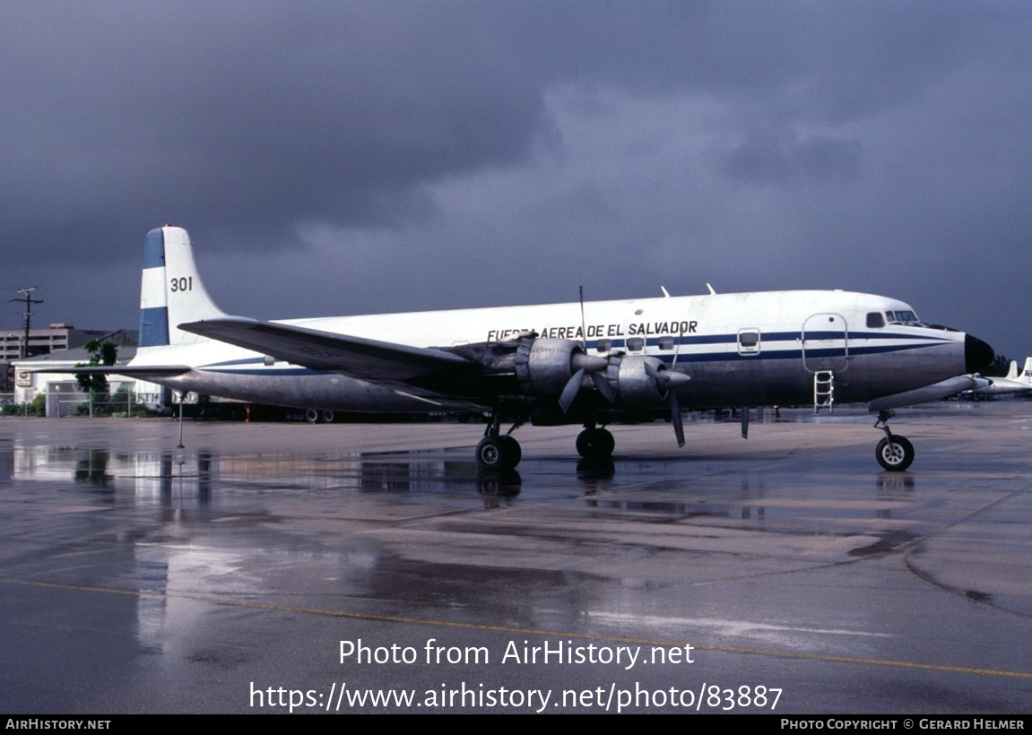 Aircraft Photo of 301 | Douglas DC-6B(F) | El Salvador - Air Force | AirHistory.net #83887