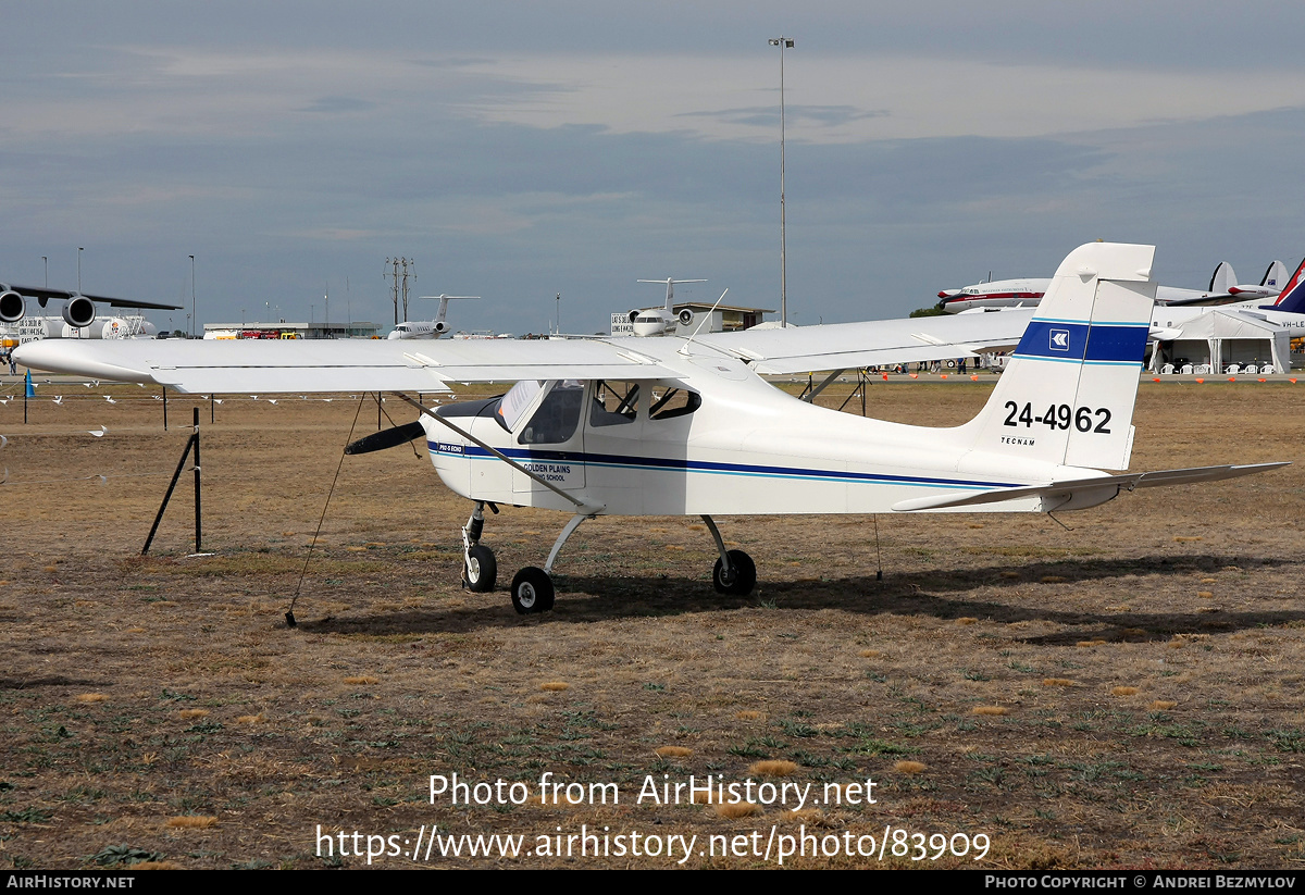 Aircraft Photo of 24-4962 | Tecnam P-92 Echo | Golden Plains Flying School | AirHistory.net #83909