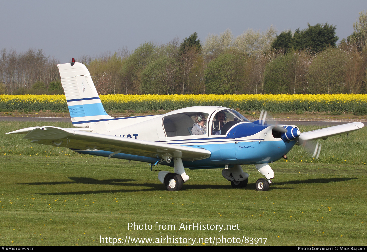 Aircraft Photo of G-AXOT | Morane-Saulnier MS-893A Rallye Commodore 180 | AirHistory.net #83917