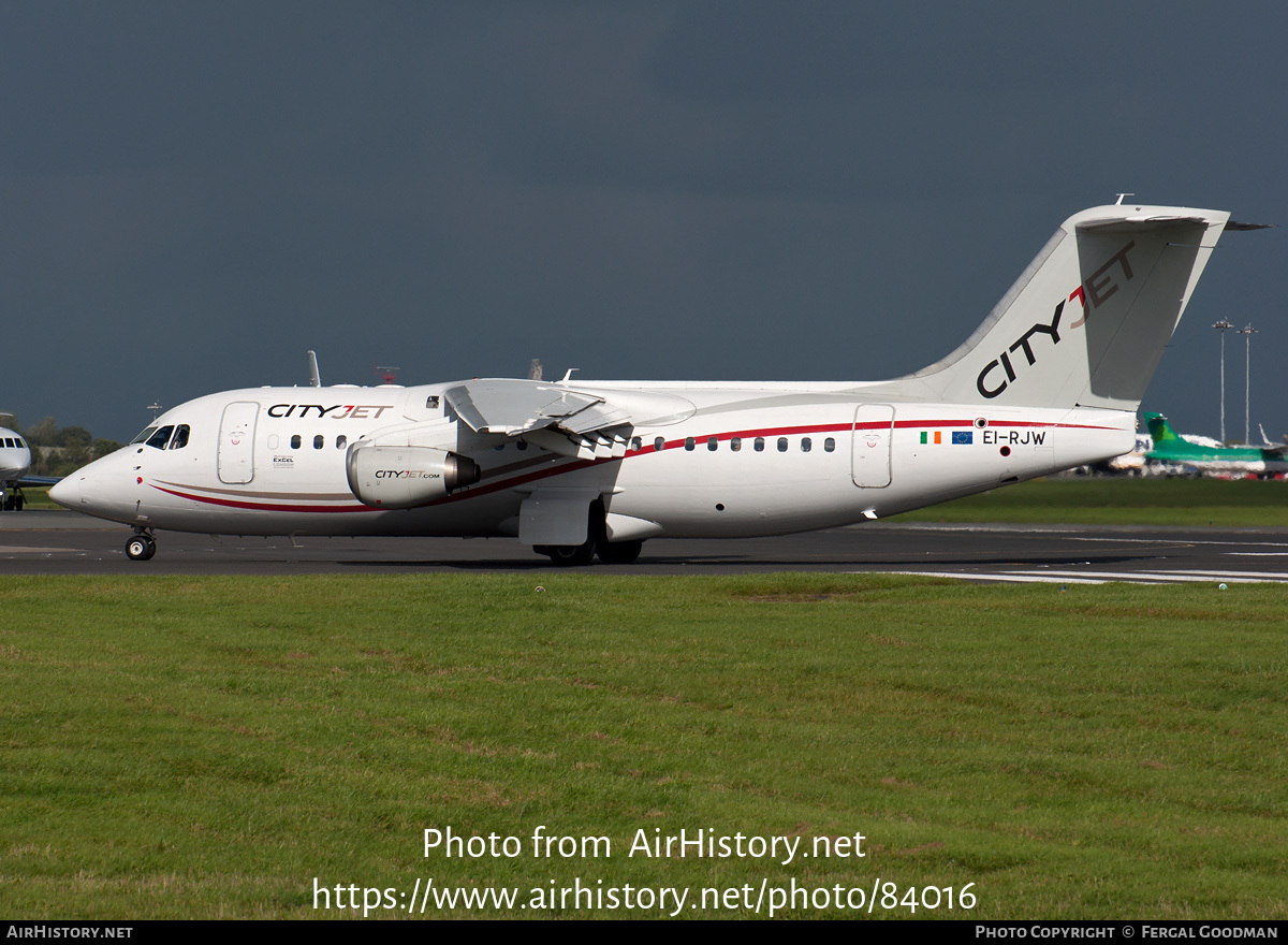 Aircraft Photo of EI-RJW | British Aerospace Avro 146-RJ85 | CityJet | AirHistory.net #84016