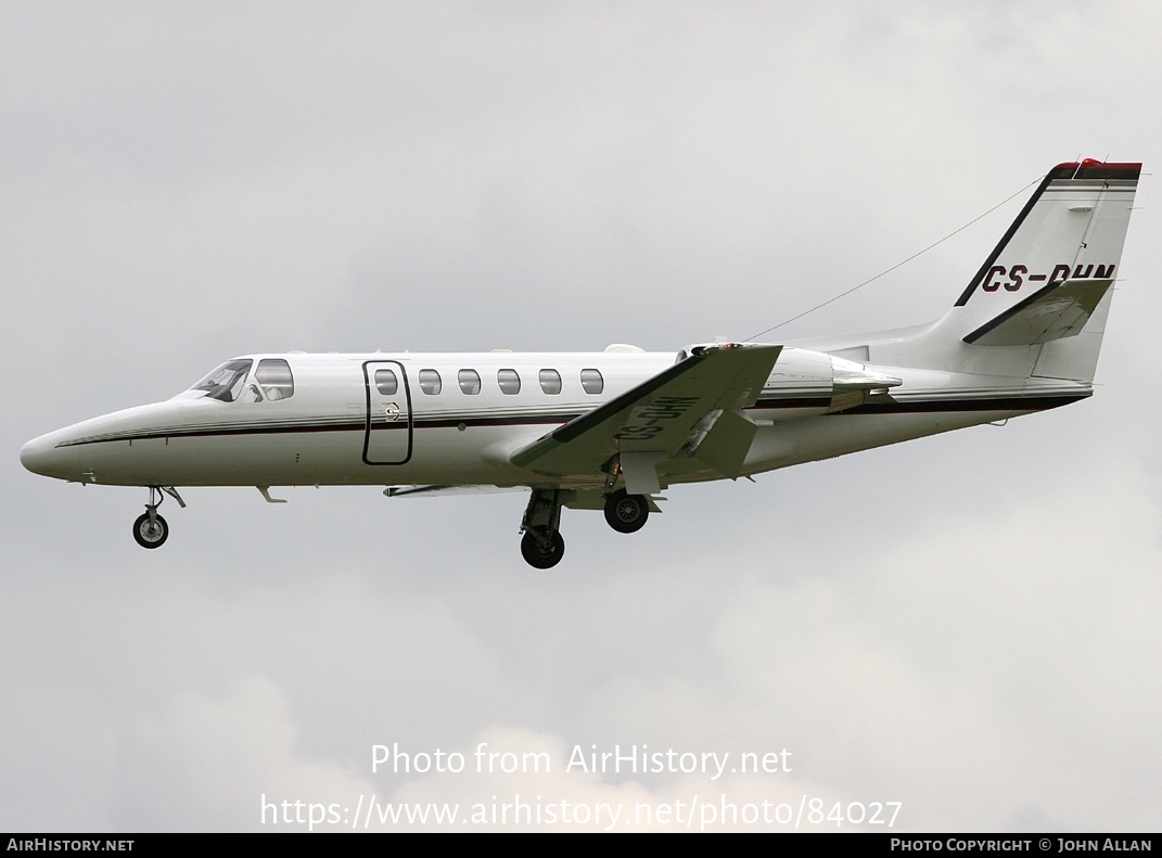 Aircraft Photo of CS-DHN | Cessna 550 Citation Bravo | AirHistory.net #84027